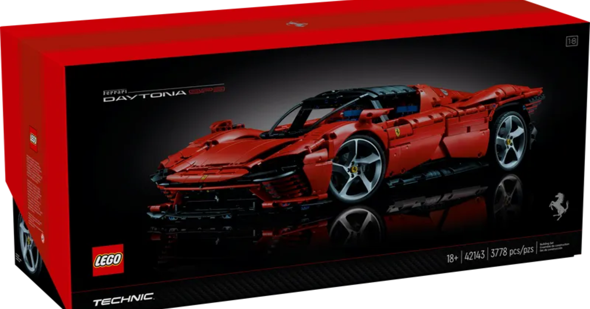 Ferrari Daytona SP3: presentata la versione LEGO Technic