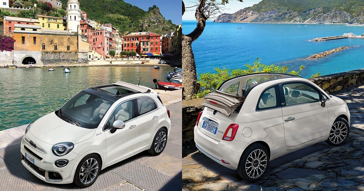 Fiat lancia 500 e 500X ‘Dolcevita Special Edition’