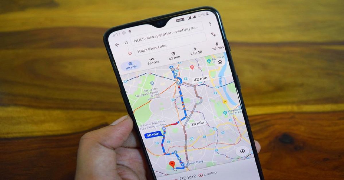 Google Maps e il servizio del traffico in tempo reale