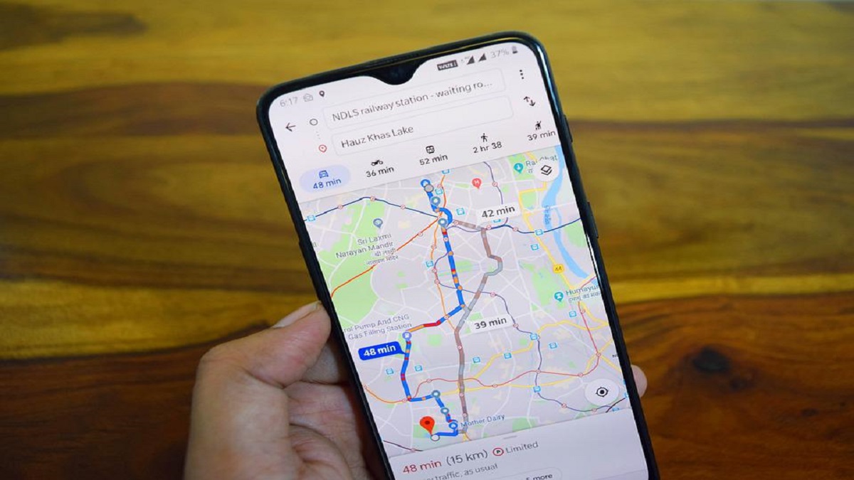 Google Maps e il servizio del traffico in tempo reale