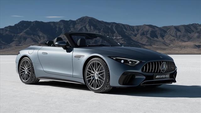 MERCEDES SL 55 AMG 4M+ Tribute Edition Blu Costa Azzurra Premium Plus
